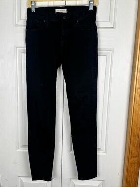 Madewell Black Skinny Jeans with Classic Rise